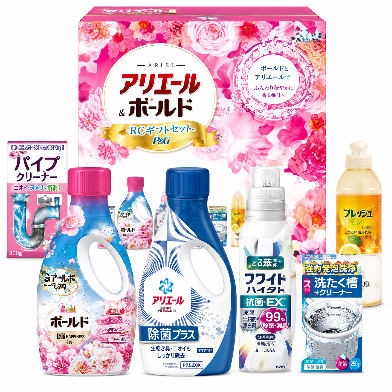 ※残りわずかです【限定5点30％OFF！】アリエール＆ボールド　アロマクリーンギフト