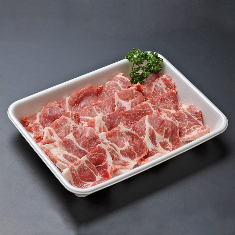 【直送】ボーﾉポーク豚肩ロース焼き肉用460ｇ
