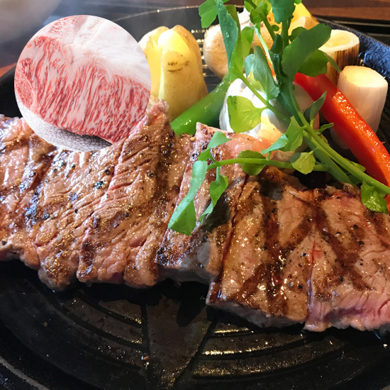 松阪牛A4等級以上　サーロインステーキ（180ｇ×3枚）木箱入